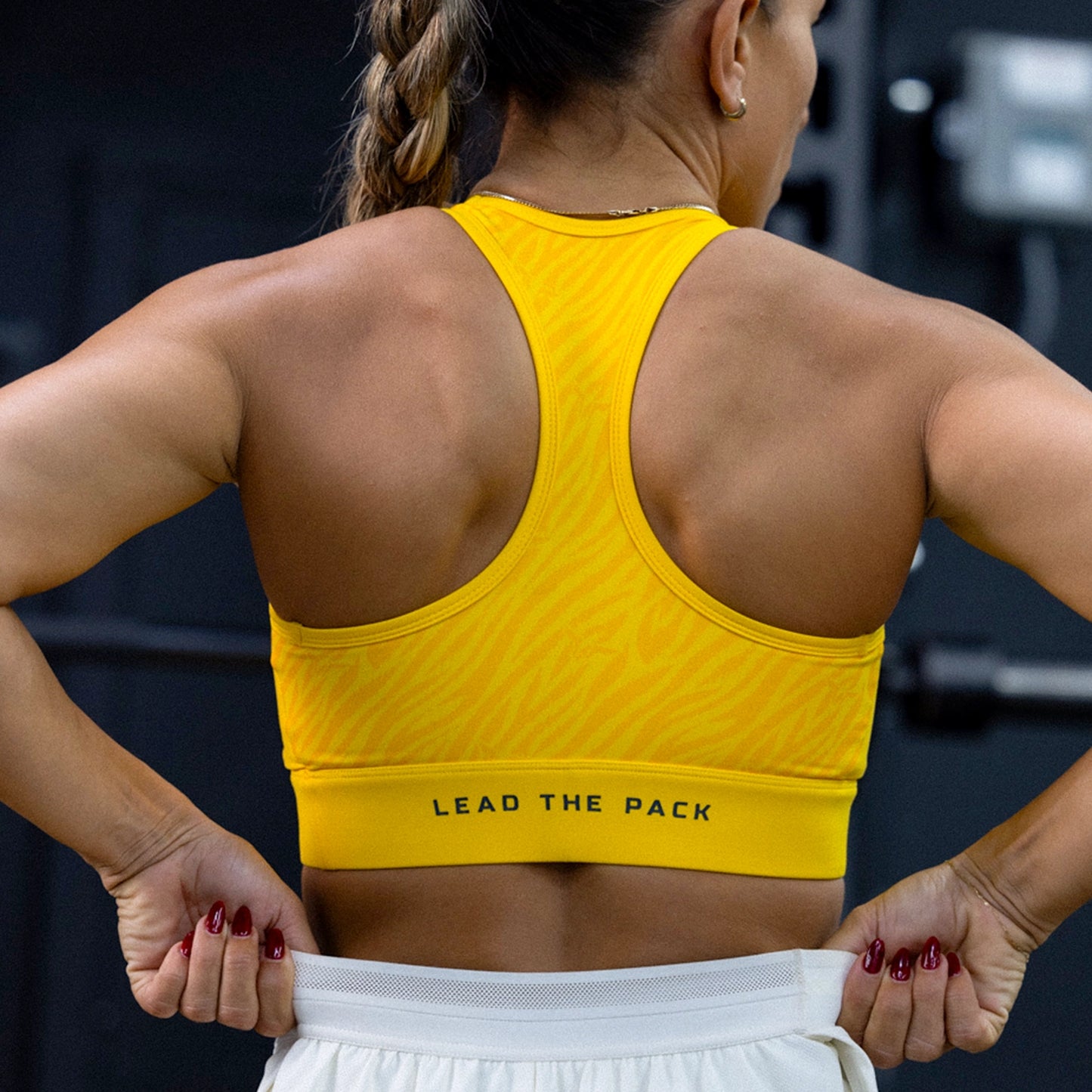 Hera Performance Bra 2.0 - Spectra Yellow Print