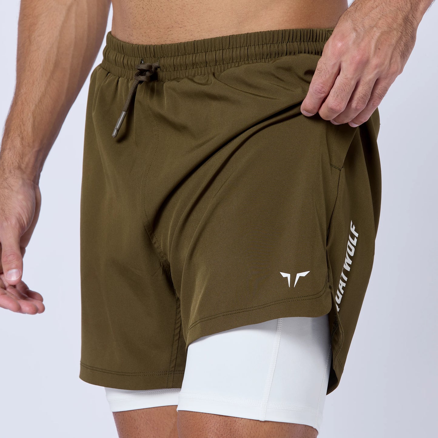 Essential 5" Pro 2-In-1 Shorts - Dark Olive