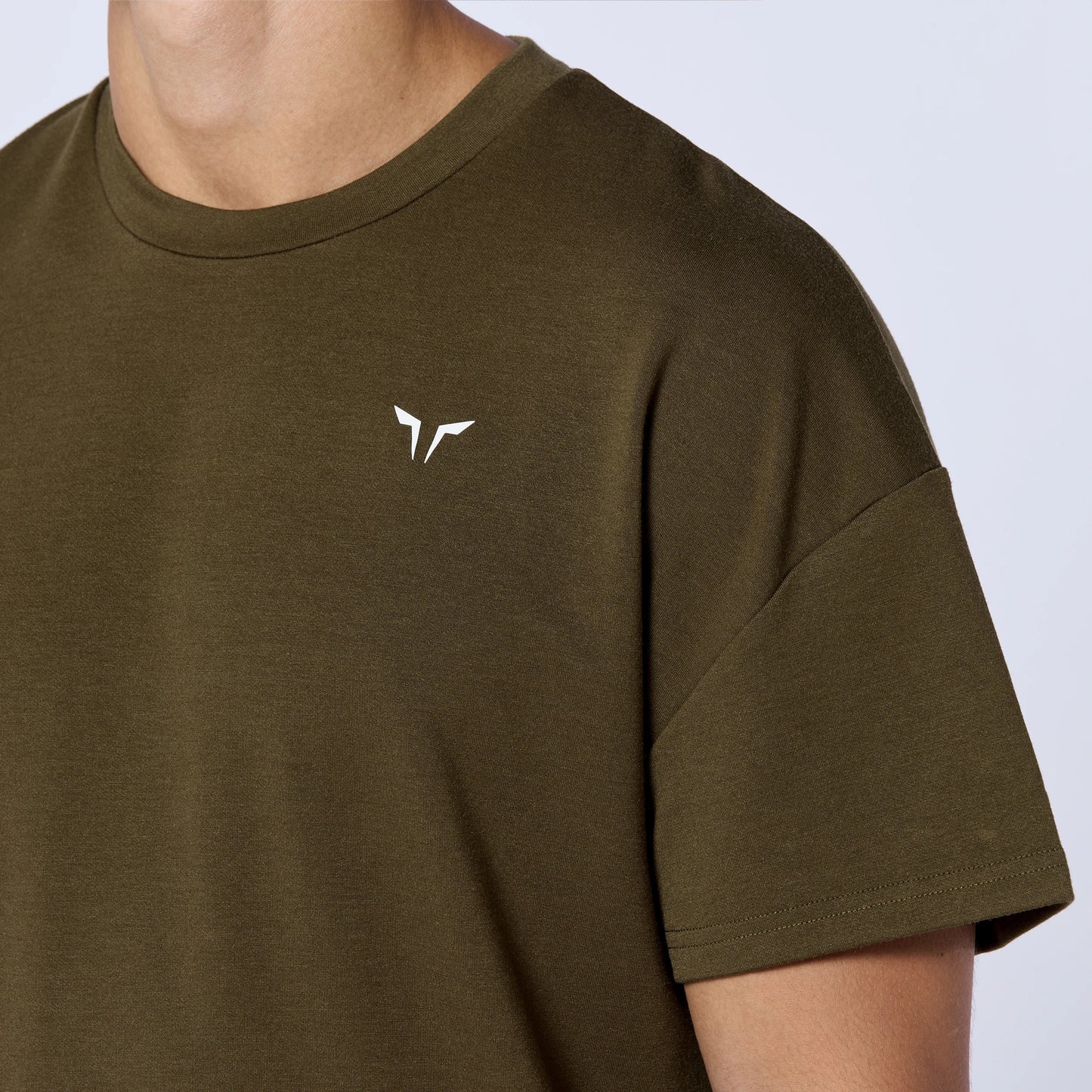 Essential Oversized Tee - Dark Olive