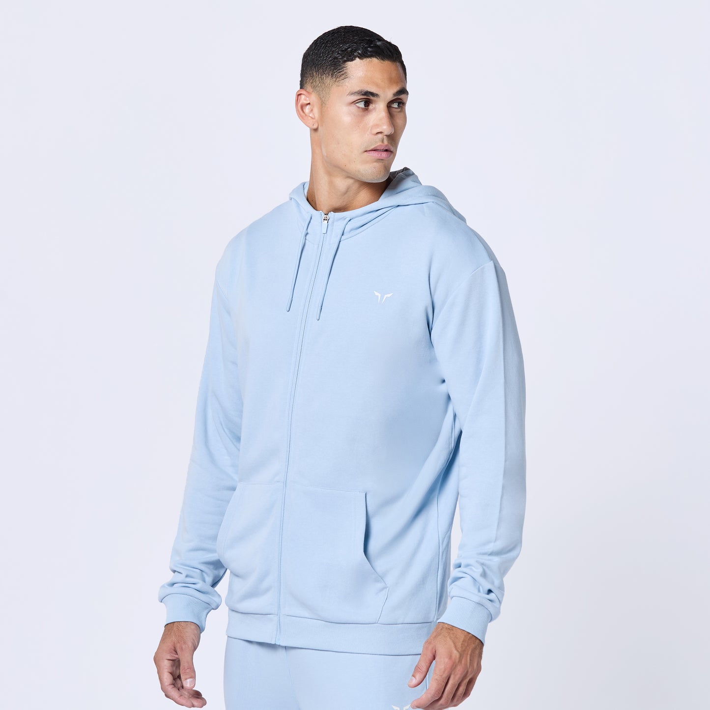 Essential Zipped Hoodie - Skyway