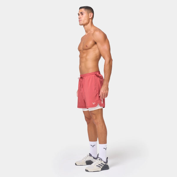 Essential 5" Pro 2-In-1 Shorts - Marsala