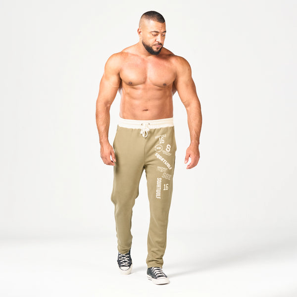 Golden Era Back-On-Track Joggers - Covert Green