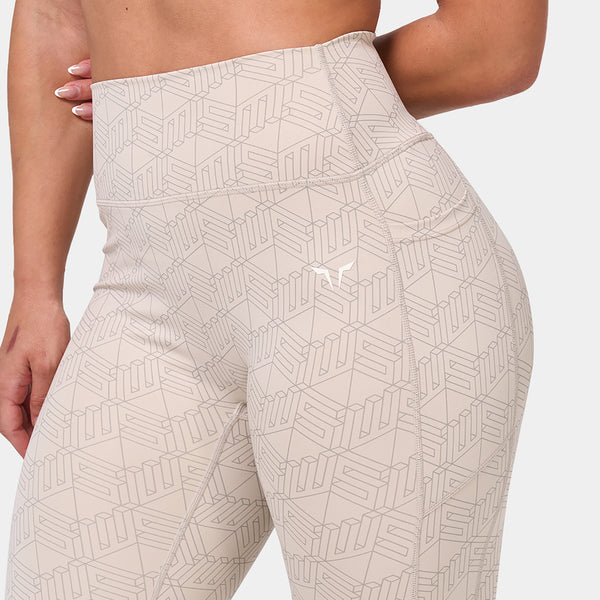 Monogram 24" Leggings - Silver Lining Print