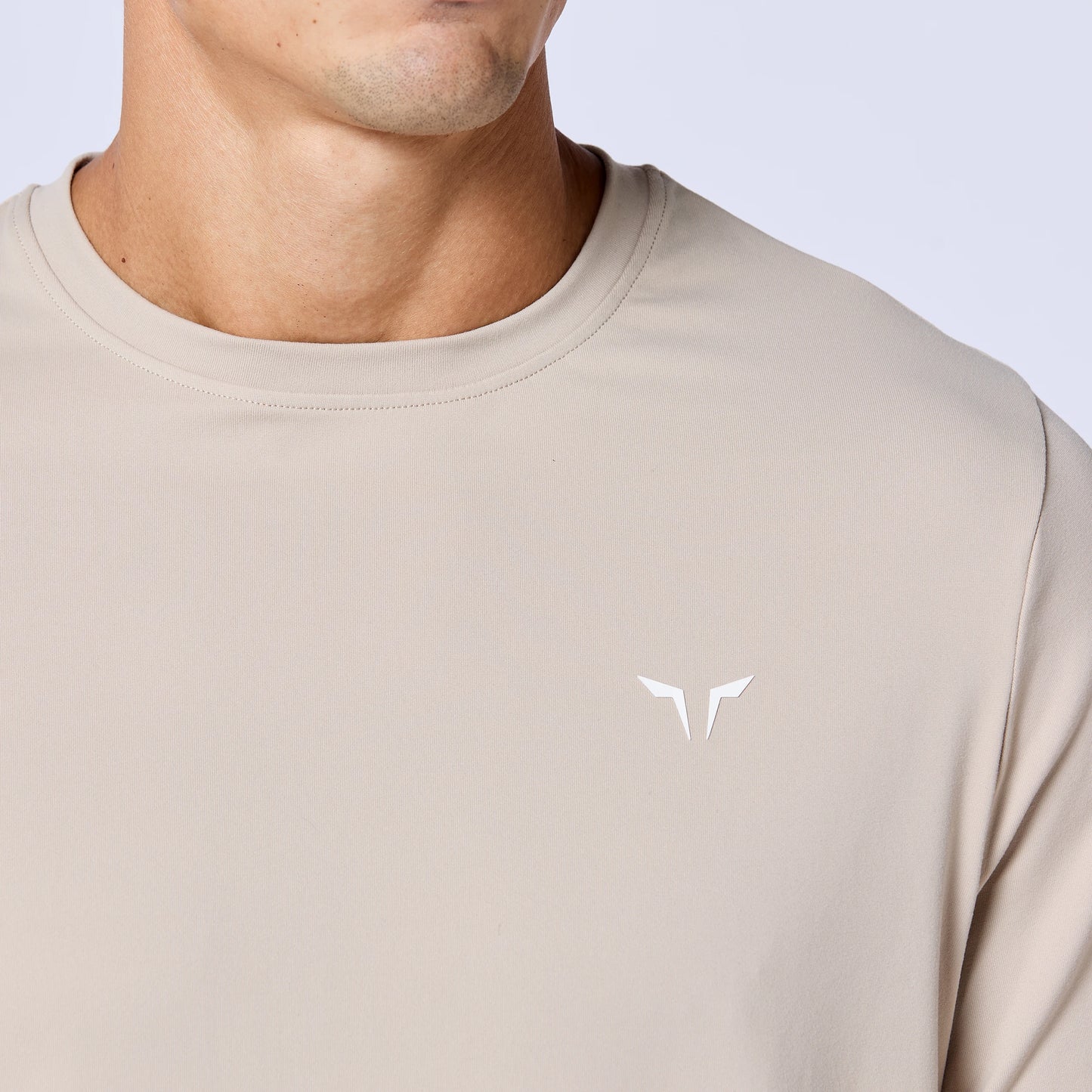 Essential Active Full Sleeves Tee - Cobblestone