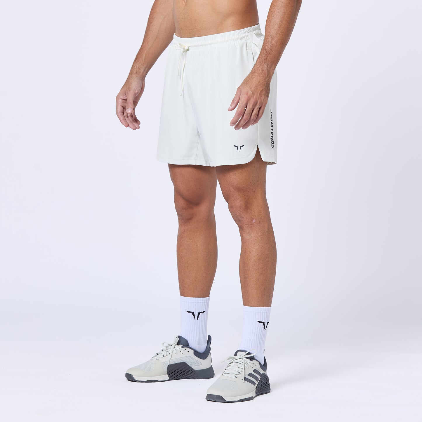 Essential Pro 5 Inch Shorts - Pearl White