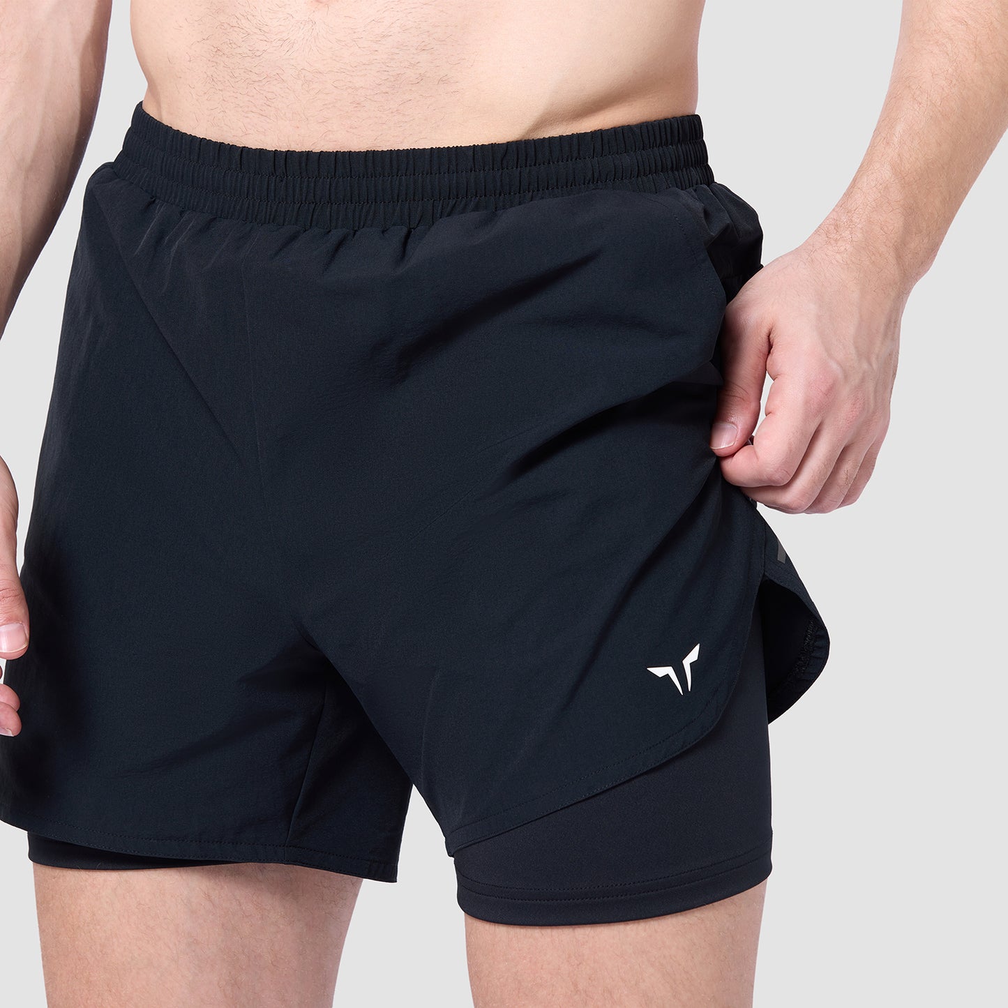 TDry™ Tech 2-in-1 Shorts - Black