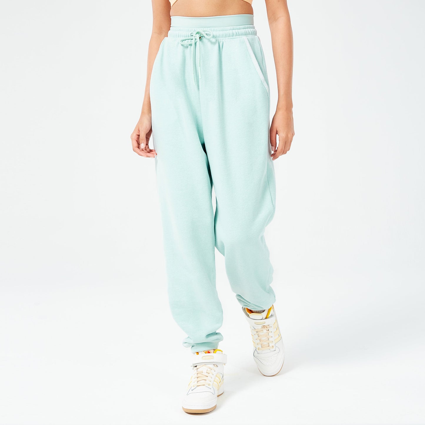 Retrograde Plush Joggers - Surf Spray Marl