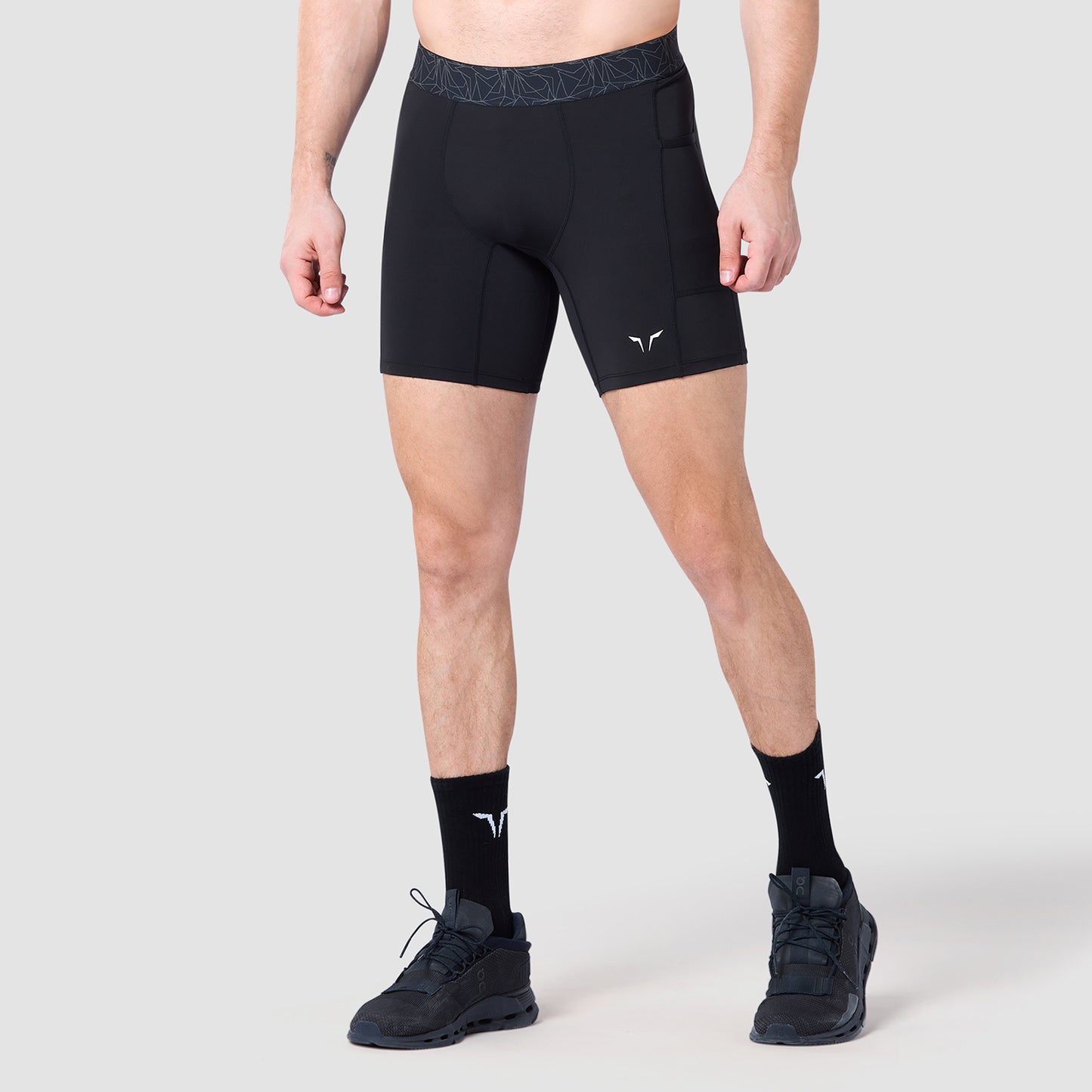 Core Base Layer Shorts 7" - Black