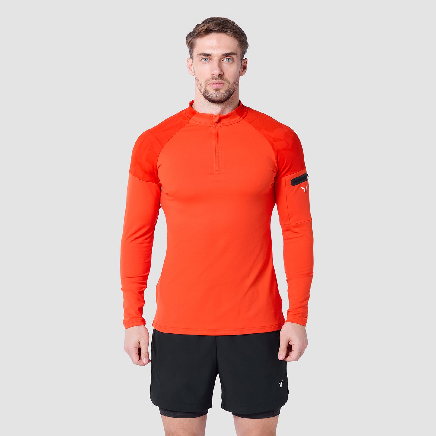 Evolve Running Top 2.0 - Orange.Com Dot Camo