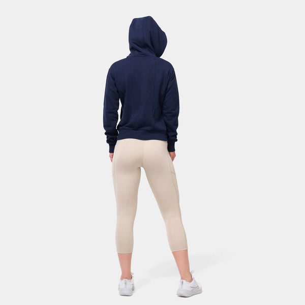 Slim Fit Hoodie - Navy