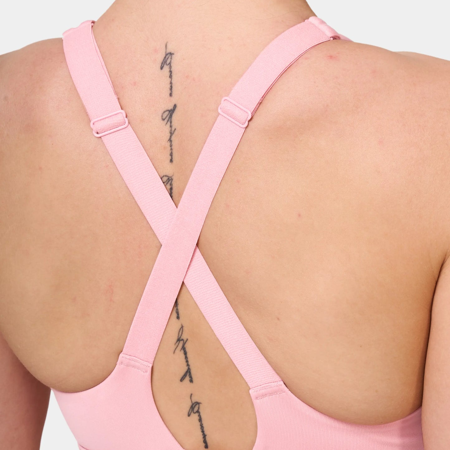 Essential Cross Back Adjustable Bra - Mauvelous