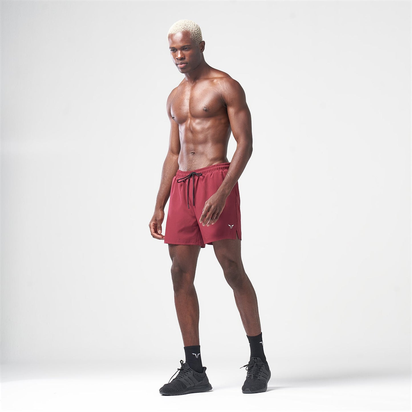 squatwolf-gym-wear-essential-gym-5-inch-shorts-burgundy-workout-short-for-men