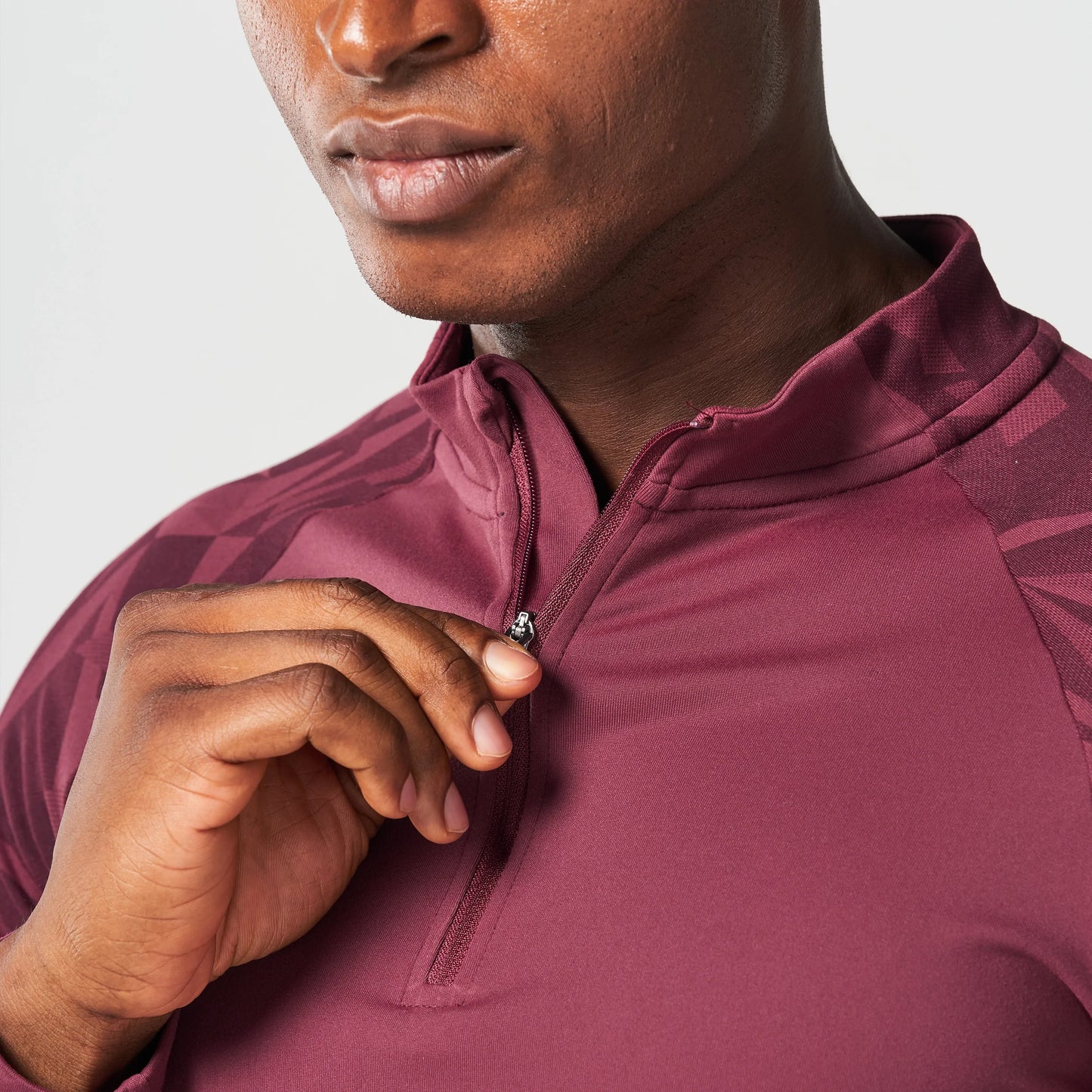 Evolve Running Top 2.0 - Burgundy Print