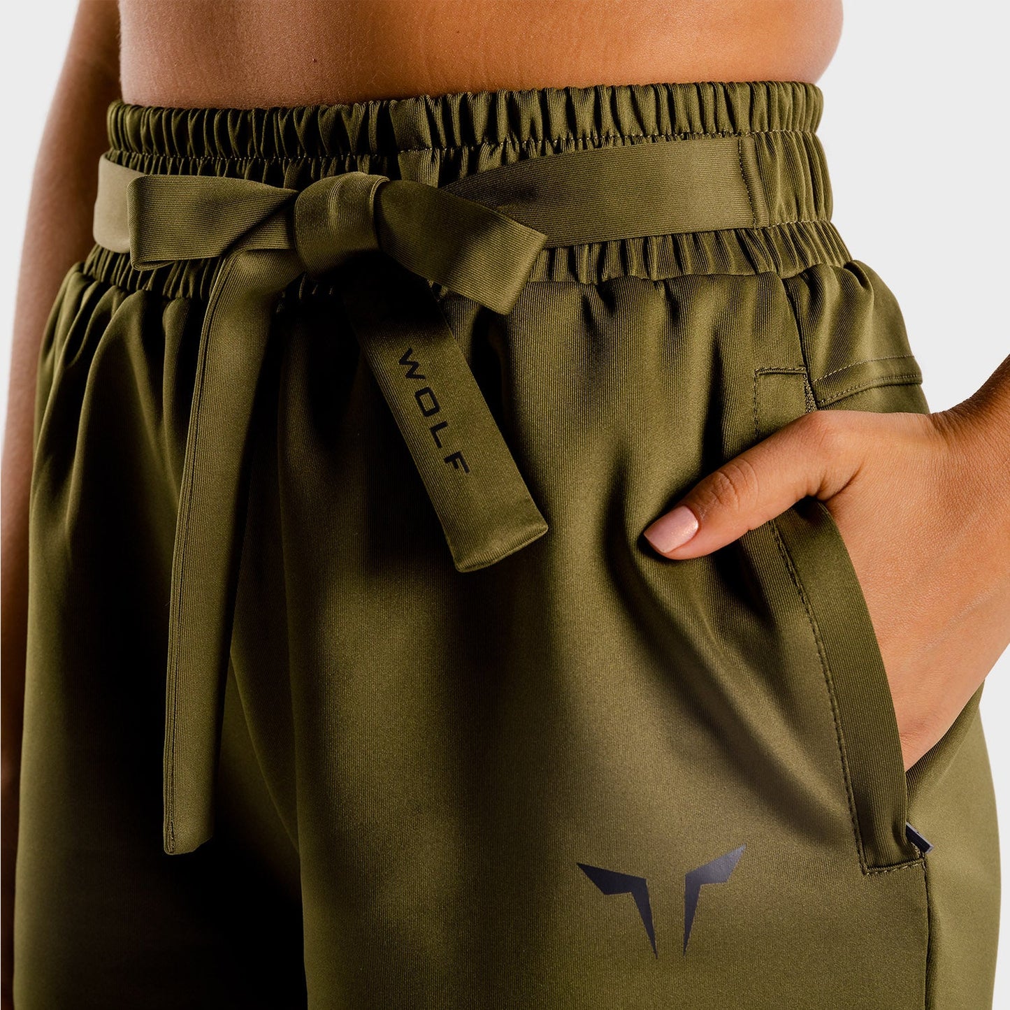 squatwolf-workout-clothes-do-knot-shorts-khaki-gym-shorts-for-women