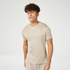 Essential Contrast Tee - Pearl White