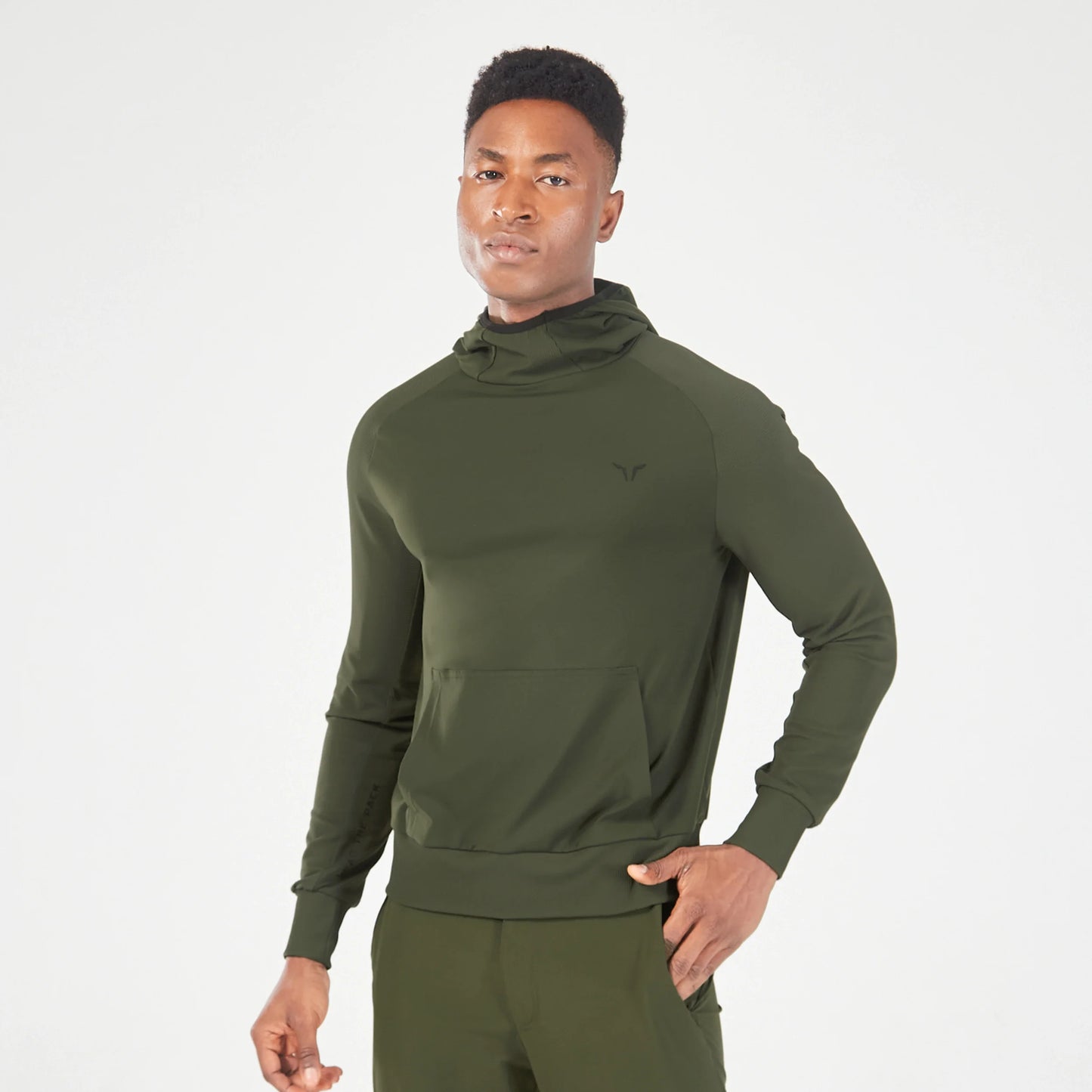 squatwolf-gym-wear-statement-ribbed-hoodie-kombu-green-workout-hoodies-for-men