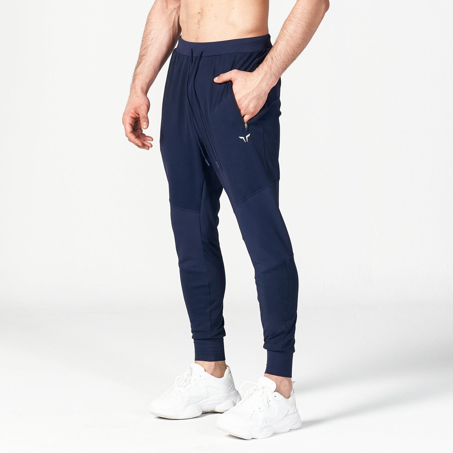 squatwolf-gym-wear-statement-ribbed-joggers-reimagined-navy-workout-pants-for-men